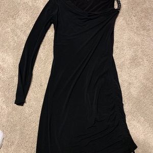 Cache one-shoulder dress